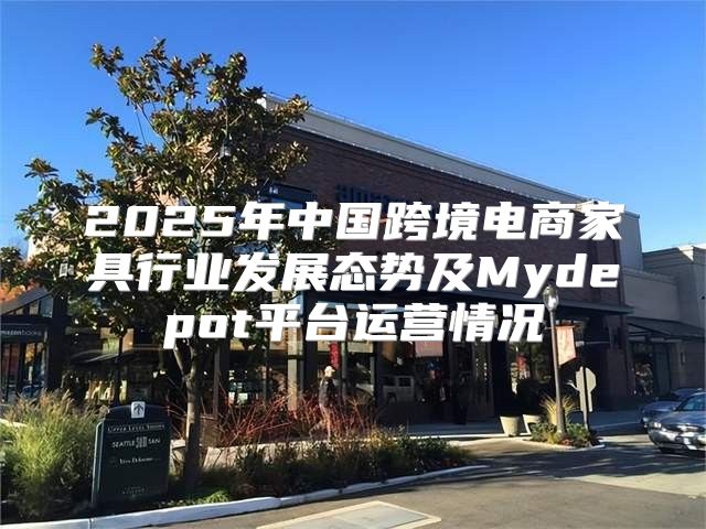 2025年中国跨境电商家具行业发展态势及Mydepot平台运营情况