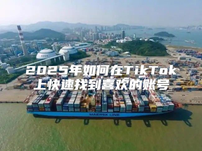2025年如何在TikTok上快速找到喜欢的账号
