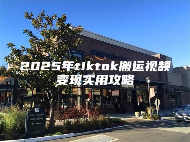 2025年tiktok搬运视频变现实用攻略