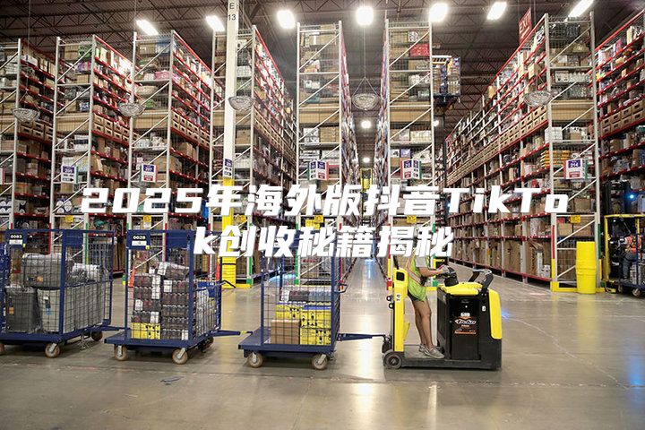 2025年海外版抖音TikTok创收秘籍揭秘