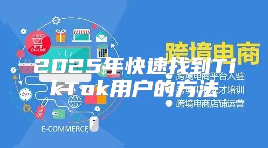 2025年快速找到TikTok用户的方法