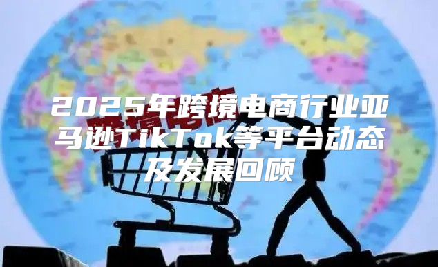 2025年跨境电商行业亚马逊TikTok等平台动态及发展回顾