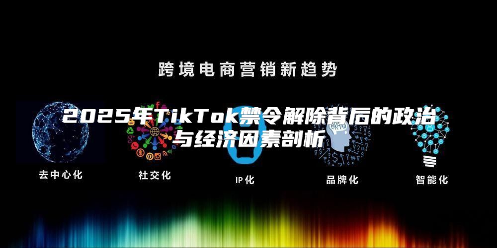 2025年TikTok禁令解除背后的政治与经济因素剖析
