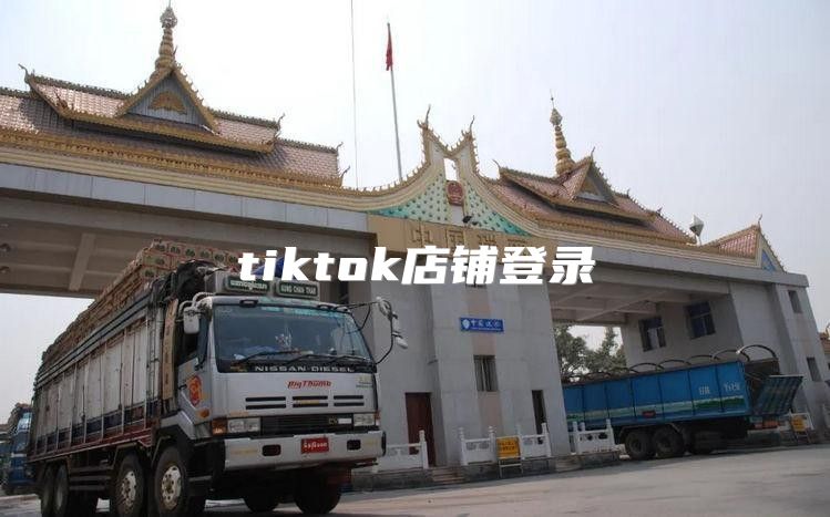 tiktok店铺登录