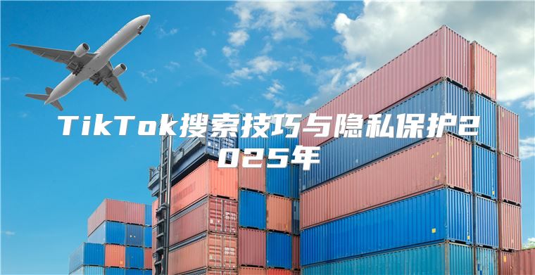 TikTok搜索技巧与隐私保护2025年