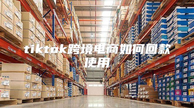 tiktok跨境电商如何回款使用