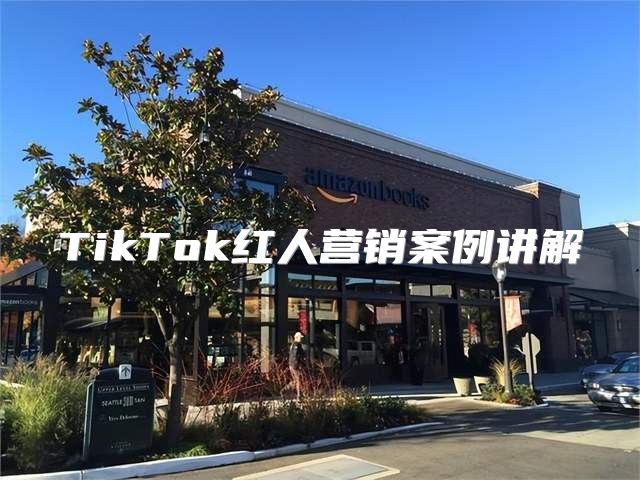 TikTok红人营销案例讲解