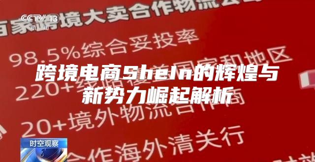 跨境电商SheIn的辉煌与新势力崛起解析