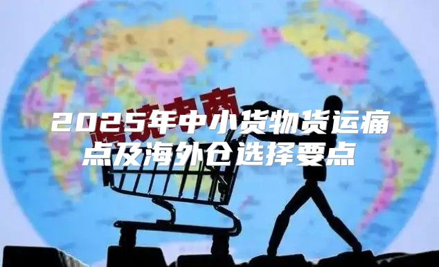 2025年中小货物货运痛点及海外仓选择要点