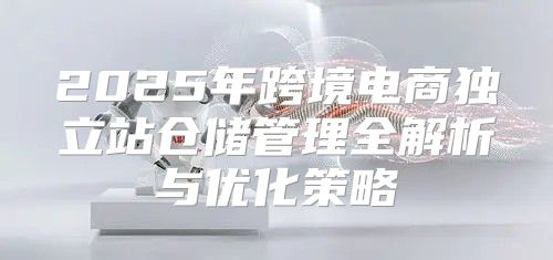 2025年跨境电商独立站仓储管理全解析与优化策略