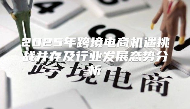 2025年跨境电商机遇挑战并存及行业发展态势分析