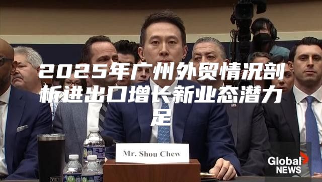 2025年广州外贸情况剖析进出口增长新业态潜力足