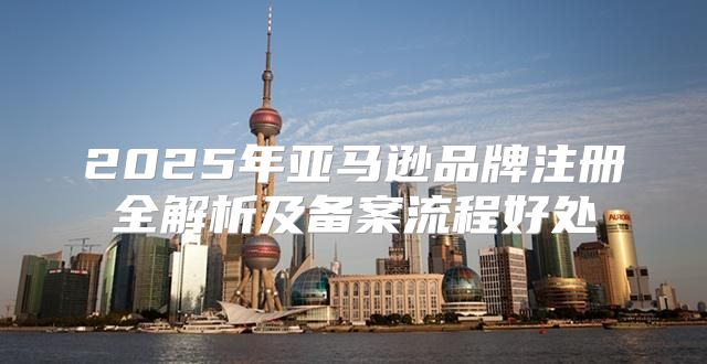 2025年亚马逊品牌注册全解析及备案流程好处