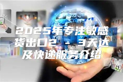 2025年专注敏感货出口2 - 3天达及快递服务介绍