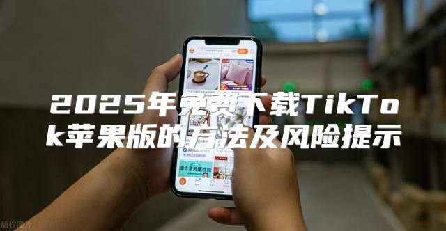 2025年免费下载TikTok苹果版的方法及风险提示