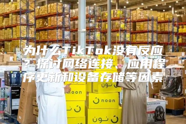 为什么TikTok没有反应？探讨网络连接、应用程序更新和设备存储等因素