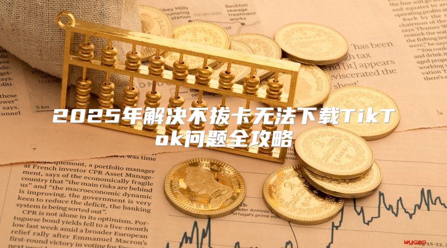 2025年解决不拔卡无法下载TikTok问题全攻略