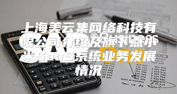 上海美云集网络科技有限公司介绍及旗下点小米SaaS系统业务发展情况