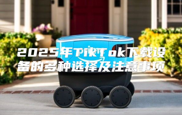 2025年TikTok下载设备的多种选择及注意事项
