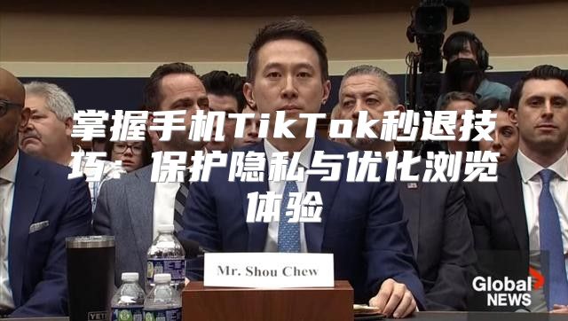 掌握手机TikTok秒退技巧：保护隐私与优化浏览体验