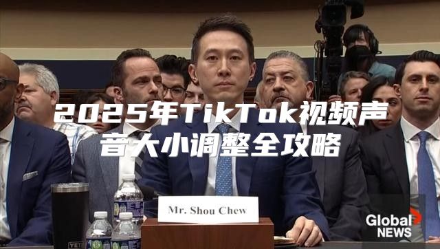 2025年TikTok视频声音大小调整全攻略