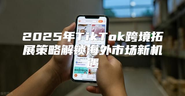2025年TikTok跨境拓展策略解锁海外市场新机遇
