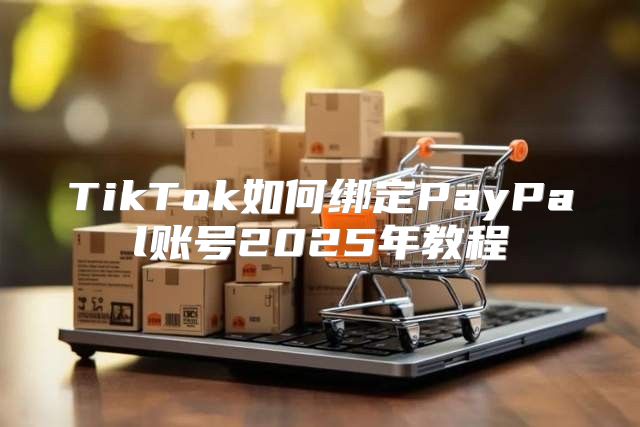 TikTok如何绑定PayPal账号2025年教程