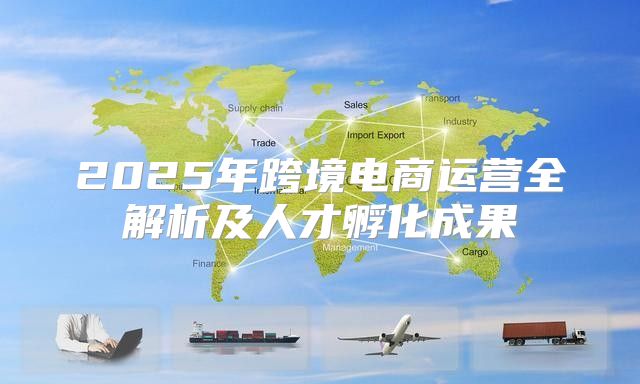 2025年跨境电商运营全解析及人才孵化成果