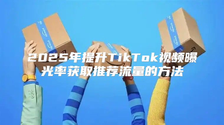 2025年提升TikTok视频曝光率获取推荐流量的方法