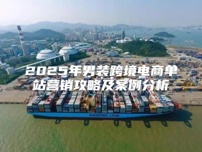 2025年男装跨境电商单站营销攻略及案例分析