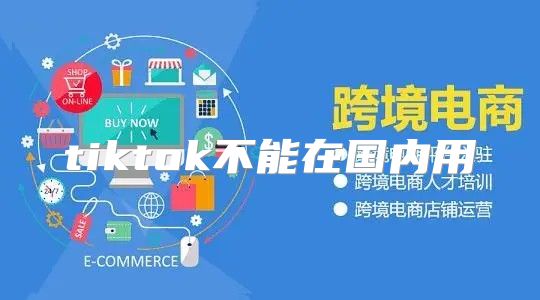 tiktok不能在国内用