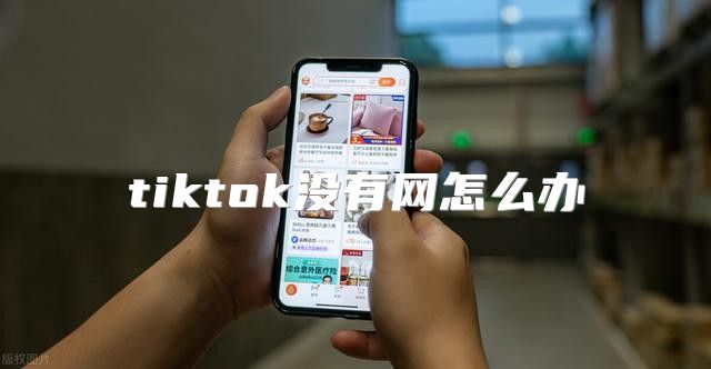 tiktok没有网怎么办