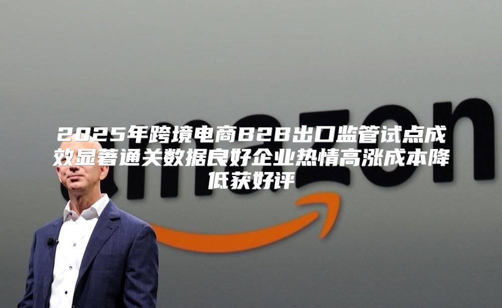 2025年跨境电商B2B出口监管试点成效显著通关数据良好企业热情高涨成本降低获好评