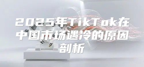 2025年TikTok在中国市场遇冷的原因剖析