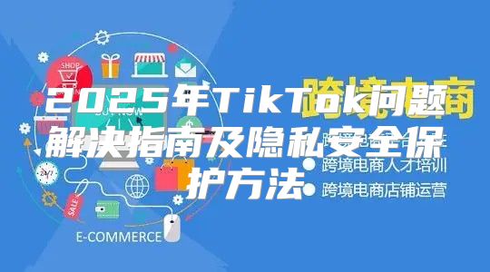 2025年TikTok问题解决指南及隐私安全保护方法