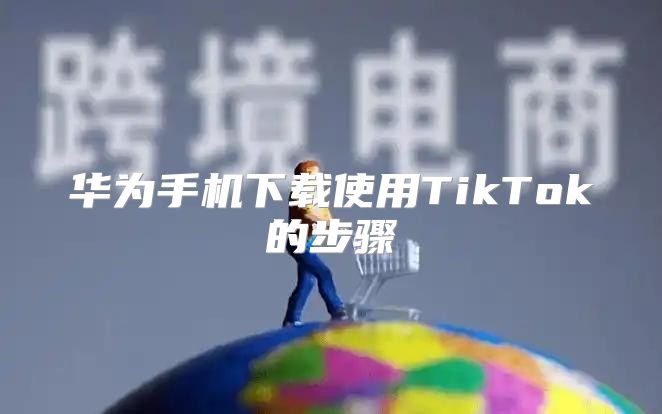 华为手机下载使用TikTok的步骤