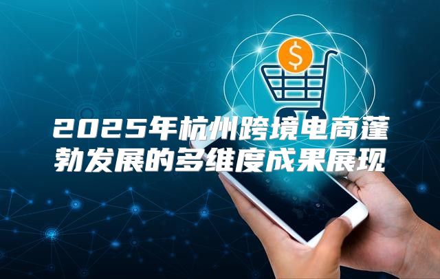 2025年杭州跨境电商蓬勃发展的多维度成果展现