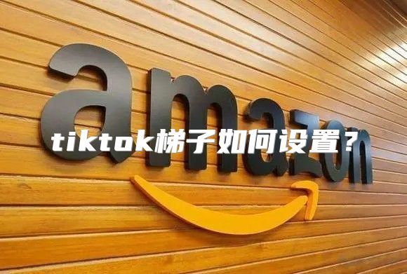 tiktok梯子如何设置？