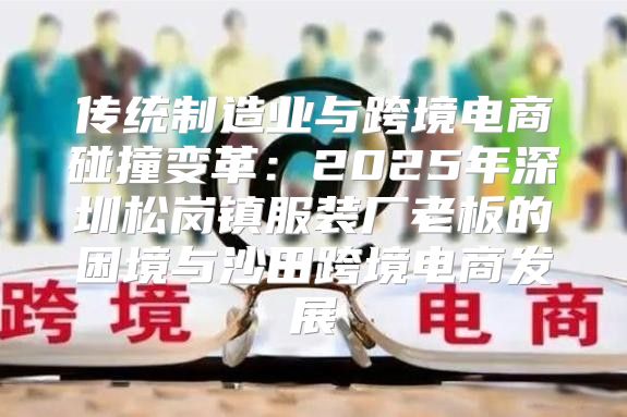 传统制造业与跨境电商碰撞变革：2025年深圳松岗镇服装厂老板的困境与沙田跨境电商发展