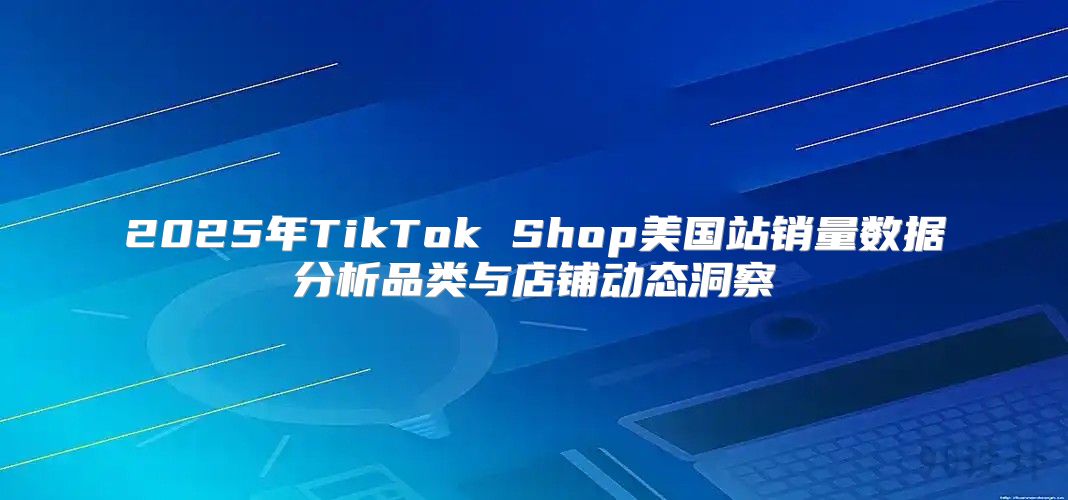 2025年TikTok Shop美国站销量数据分析品类与店铺动态洞察