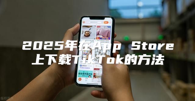 2025年在App Store上下载TikTok的方法