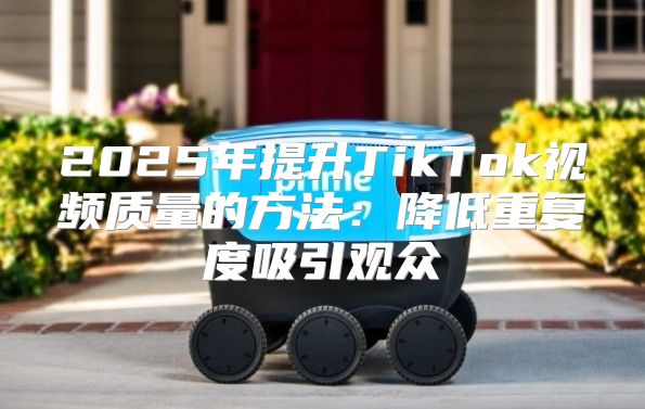 2025年提升TikTok视频质量的方法：降低重复度吸引观众