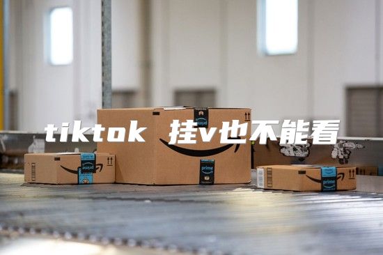 tiktok 挂v也不能看