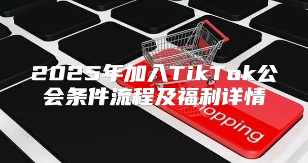 2025年加入TikTok公会条件流程及福利详情