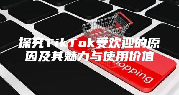 探究TikTok受欢迎的原因及其魅力与使用价值