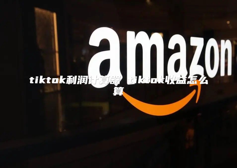 tiktok利润计算器 tiktok收益怎么算