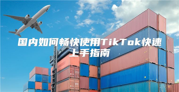 国内如何畅快使用TikTok快速上手指南