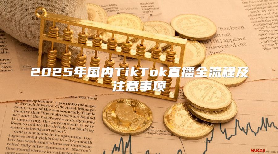 2025年国内TikTok直播全流程及注意事项