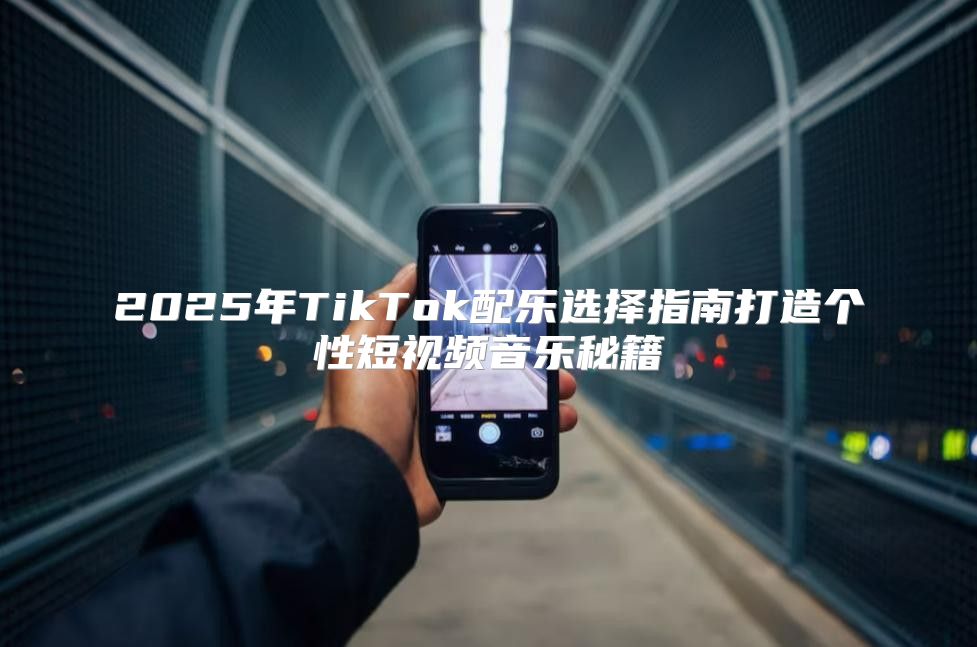 2025年TikTok配乐选择指南打造个性短视频音乐秘籍