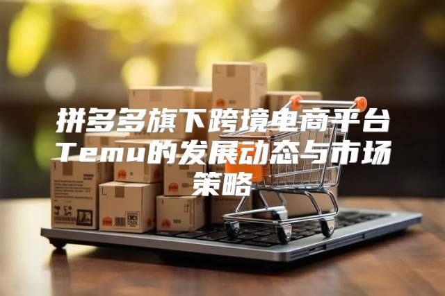 拼多多旗下跨境电商平台Temu的发展动态与市场策略